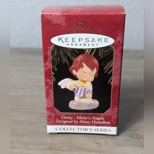 1997 Daisy Mary's Angels Hallmark Ornament #10 Watering Can
